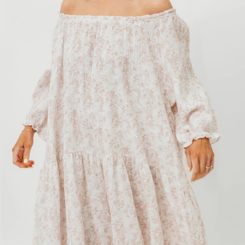 Cotton House Dress in Hampton Pink